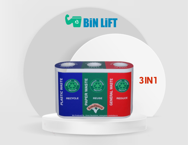 3-In-1 Recycling Bin