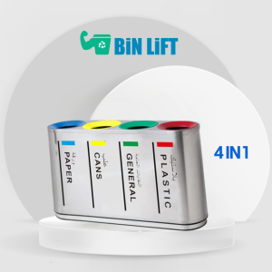 4-In-1 Recycling Bin