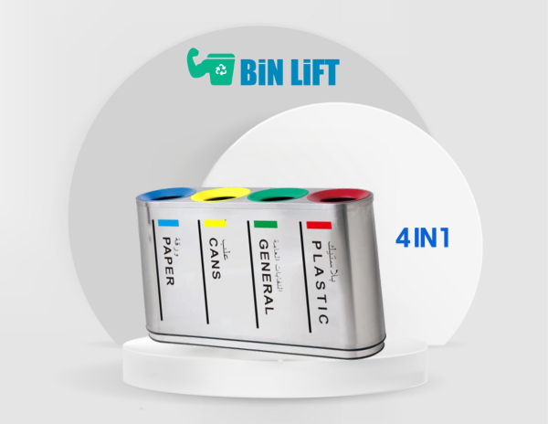 4-In-1 Recycling Bin