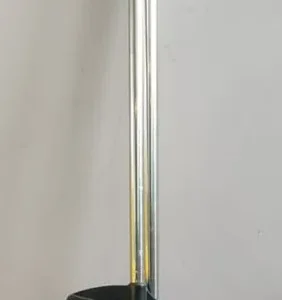 Plastic Dustpan Lobby w/ brush & steel handle, Black | Bin Lift – Qatar