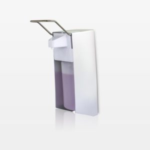 Stainless Steel Hand Bar & Pump Spraying Elbow Dispenser | 500 ml | Bin Lift – Qatar