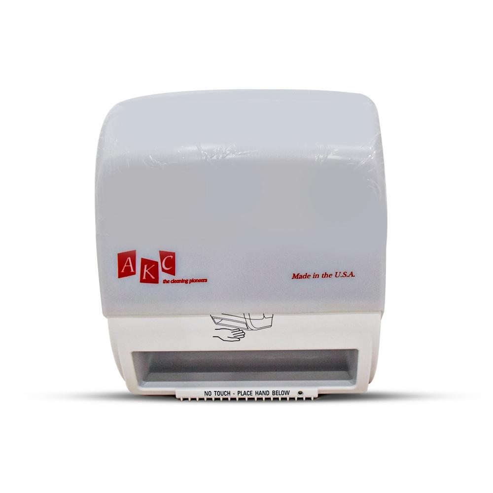 Auto-Cut Electronic Tissue Dispenser | WHITE