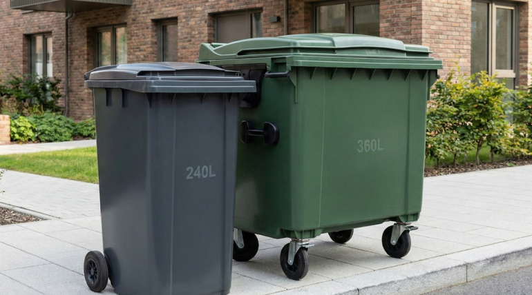 Guide to 240L & 360L Garbage Bins in Qatar - The Best Options for Homes & Businesses