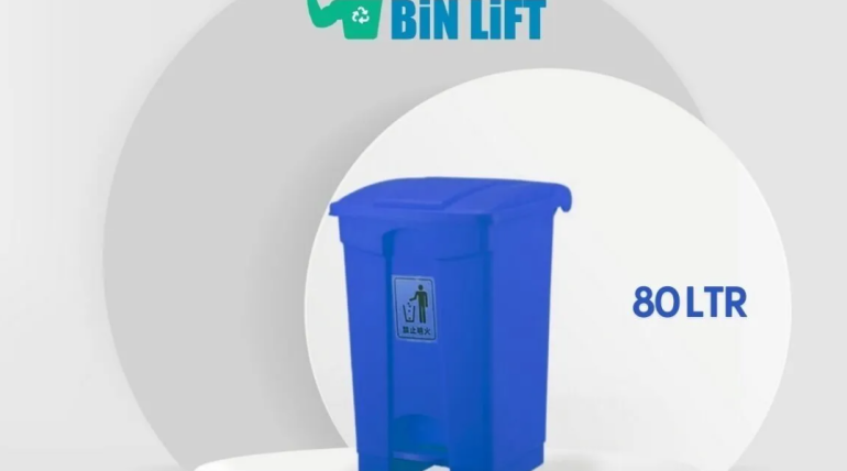 80 Litre Garbage Bins in Qatar: Compact Waste Collection for Light Commercial Use