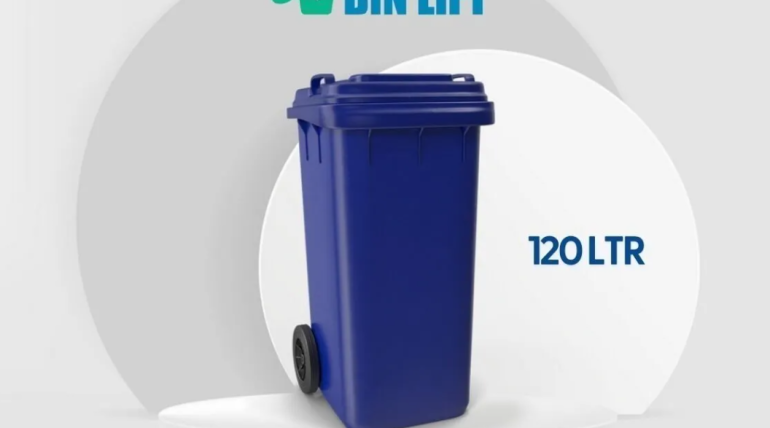 120 Litre Garbage Bins in Qatar: Standard Wheeled Bins for Daily Waste Collection