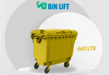 660 Litre Garbage Bins in Qatar: Large Outdoor Waste Bins for Compounds & Facilities