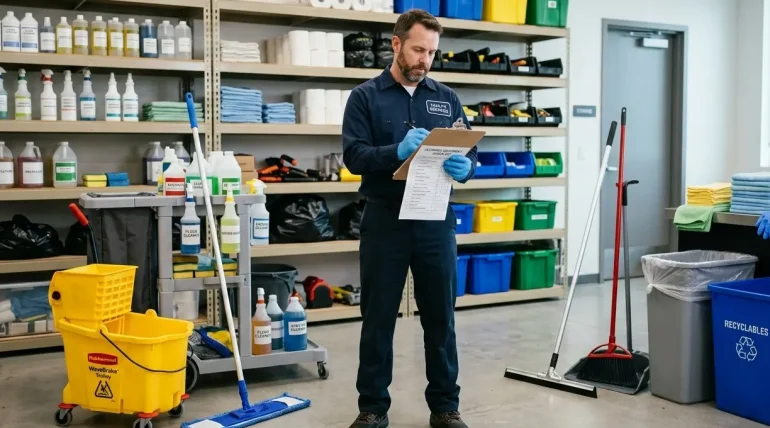 Complete Cleaning Equipment Checklist for Commercial Facilities in Qatar