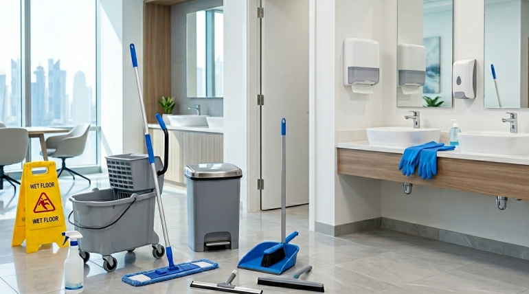 Small Cleaning Equipment in Qatar: Essential Tools for Offices & Facility Maintenance