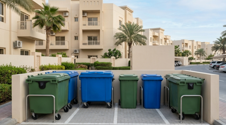 Large Waste Containers in Residential Areas: Applications of 660L and 1100L Garbage Bins in Qatar