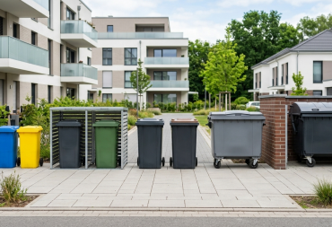 Choosing the Right Waste Bin Size Based on Property Type in Qatar