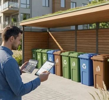 How to Calculate the Number of Waste Bins Required for Residential Buildings in Qatar