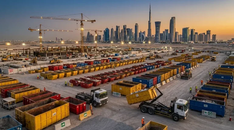 How to Plan Skip Hire for a Large-Scale Construction Project in Qatar