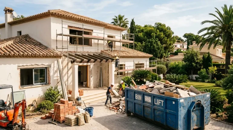 Skip Hire for Villa Renovation in Qatar: What You Need to Plan