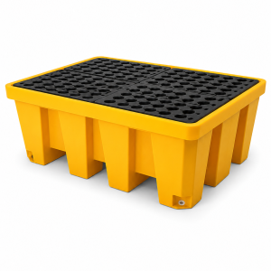 4 Drum Spill Pallet High Floor