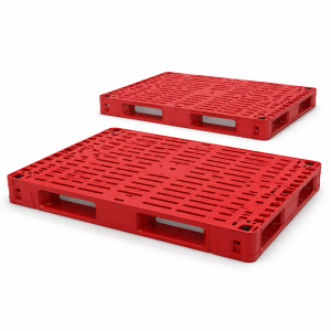 Plastic Pallet D1 1208 120x80x15cm with Metal