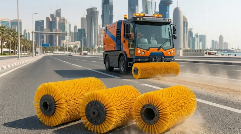 Best Road Sweeper Main Brushes Qatar Suppliers | Bin Lift
