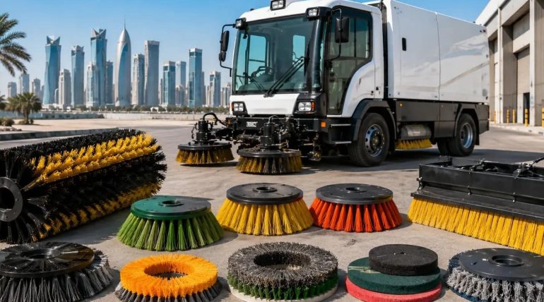Road Sweeper Brushes in Qatar and When to Replace Them