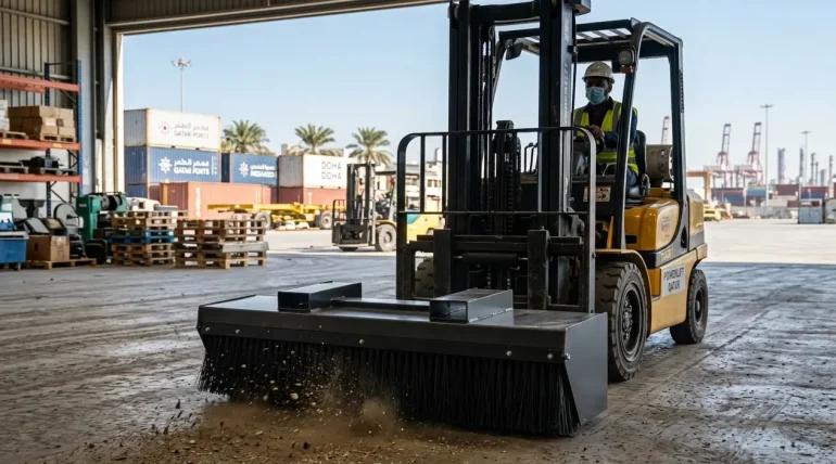 Industrial Forklift Brushes in Qatar for Cleaner and Safer Warehouses
