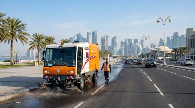 Road Sweeping for Streets and Public Areas in Qatar