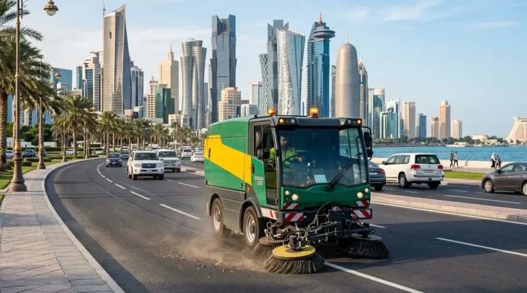 How Road Sweeper Machines Clean Roads and Collect Debris