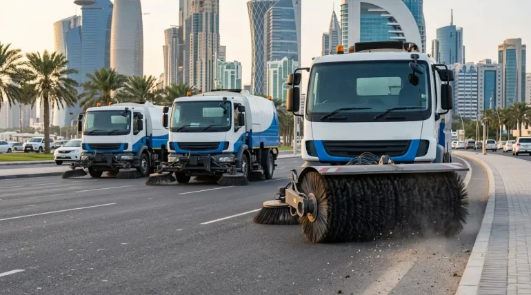 How to Choose The Right Road Sweeper Machine Qatar | Bin Lift
